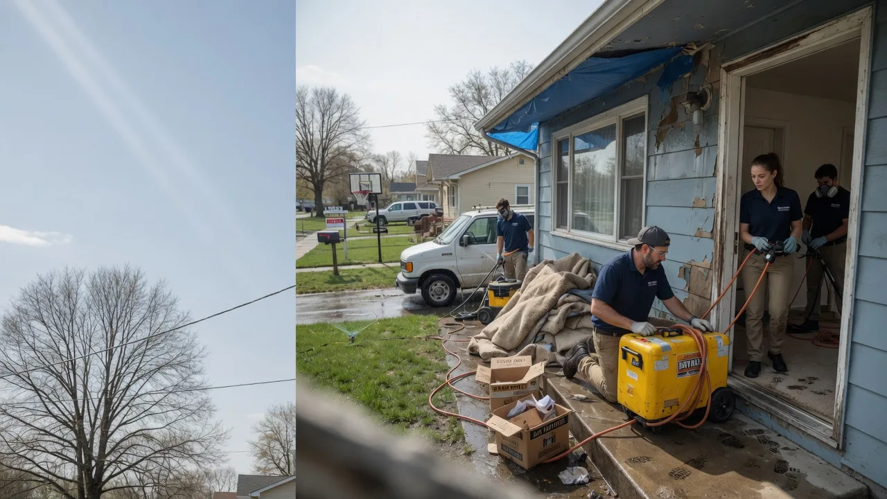 Basement Flood Cleanup in Hugo, CO near me
